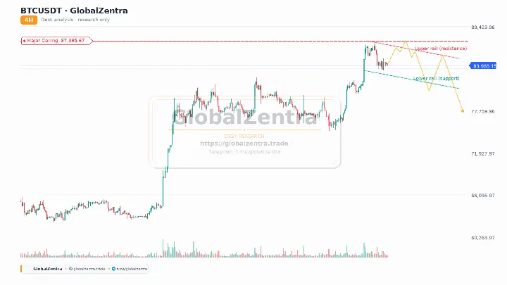 Bitcoin's Liquidity Trap: The Stop Hunt Before a Drop to $75K?