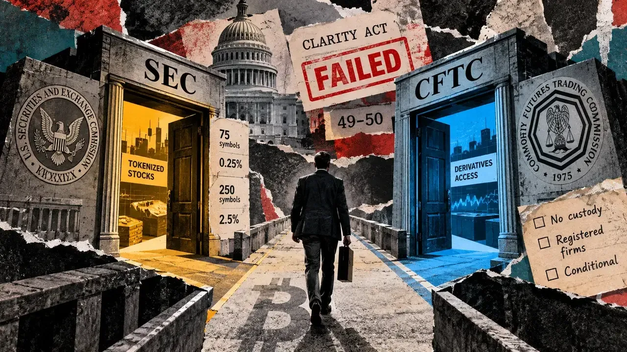 SEC and CFTC Sidestep Congress With Targeted Crypto Market Access Routes After CLARITY Act Stalls