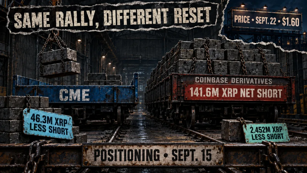 XRP Hits $1.60 with $7.4B Volume as CME Short Squeeze Looms