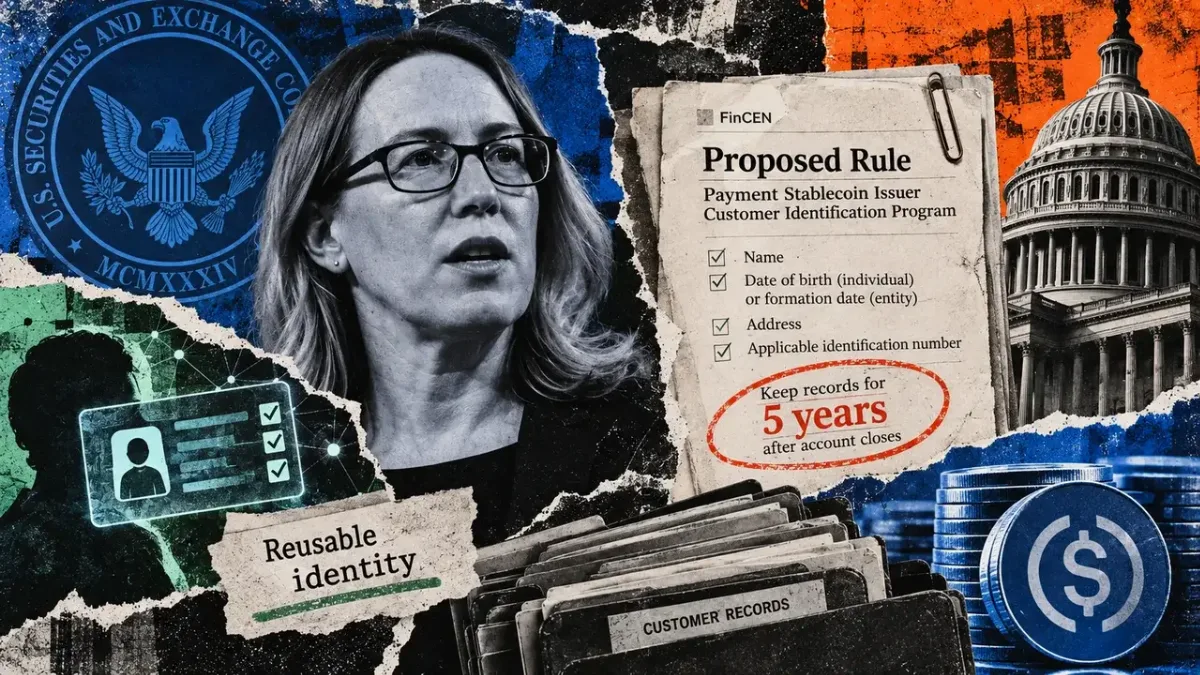 SEC's Hester Peirce Proposes Ending Crypto KYC Honeypots Ahead of Stablecoin Rulemaking