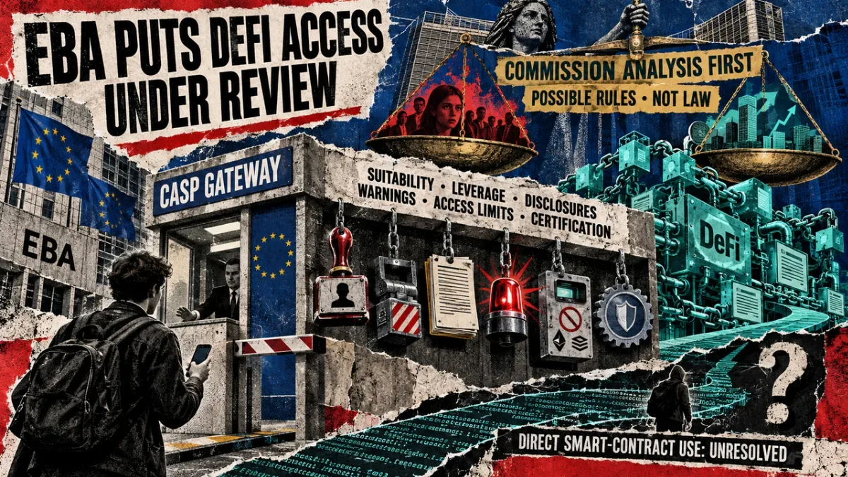 EU Deadline Looms for DeFi Lending Regulation