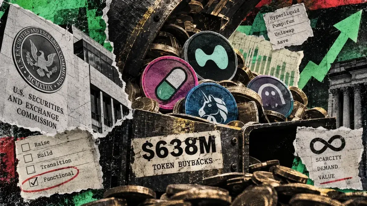 SEC Clarifies Token Buyback Rules as Volume Hits $638M