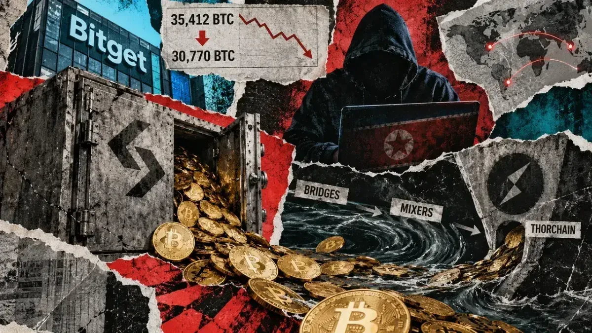 Bitget Hack: $387M in Crypto Being Laundered, 5K BTC Moved