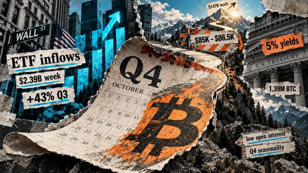 Bitcoin Posts Best Quarter Since 2023, Up 43% Despite Yields