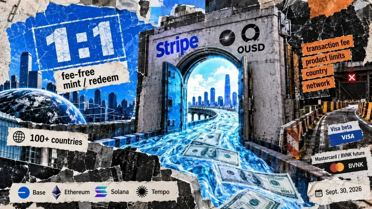 Open USD Launches with $468M, Aims to Challenge USDT & USDC via Stripe